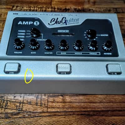 BluGuitar Amp1 Mercury Edition 100-Watt Nanotube Pedalboard Guitar Amp 2018 - 2020 - Silver image 2