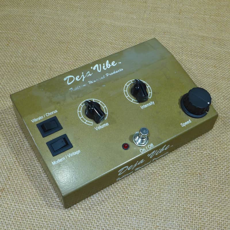 Fulltone Deja Vibe Univibe 1999 Gold Effect Pedal - Same Day Shipping #DA05 image 1