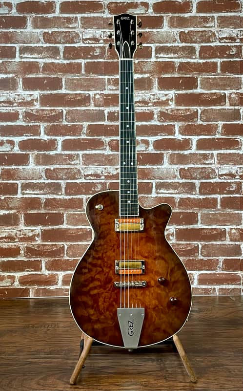 Grez Mendocino Custom 2021 Dark Burst Quilt Top, Binding & Novak Gold-Foils NEW (Authorized Dealer) image 1