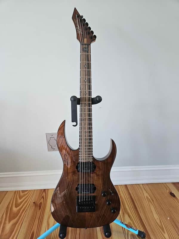 B.C. Rich Shredzilla Prophecy Archtop with Evertune - English Walnut image 1