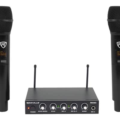 Rockville Hybrid Home Theater Karaoke Machine System w/5.25" Sub+2 Wireless Mics image 14
