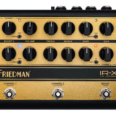 Friedman IR-X 2-Ch All-Tube Preamp with IR Loader - Open Box image 1