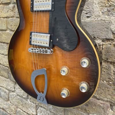 DeArmond by Guild M75 Bluesbird 1998 - Antique Sunburst image 3