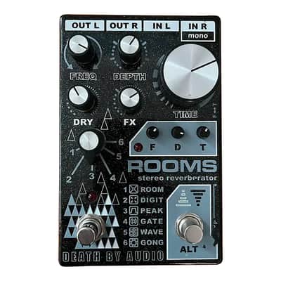 Death By Audio Rooms Stereo Reverberator Pedal - Open Box image 1