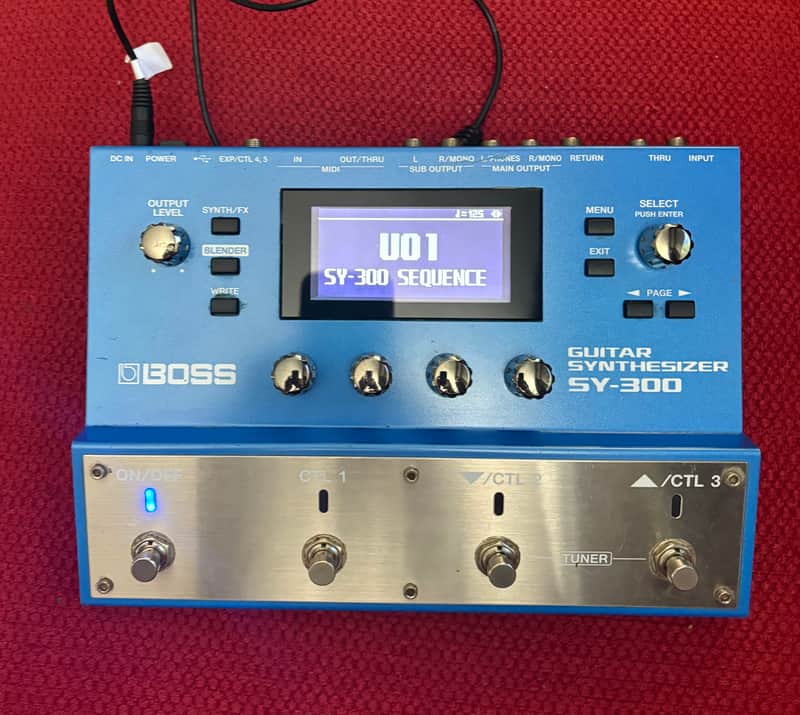 Boss SY-300 Guitar Synthesizer 2015 - Present - Blue image 1
