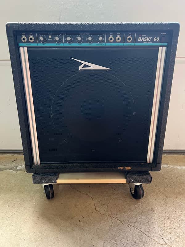 Peavey Basic 60 Bass Amp Black 1x12” combo  1990’s image 1