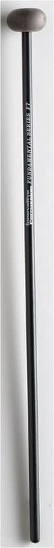 Innovative Percussion F7 Fundamental Series Soft Rubber Marimba Mallets - Gray - Birch image 1