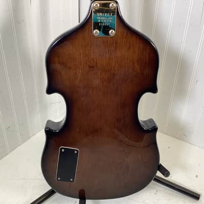 Univox Lectra U1970 Fretless Violin Bass - 70s image 7