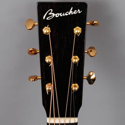 2020 Boucher BG-52-GM Bluegrass Goose Dreadnought Guitar w/ Gold/Master Packs image 9