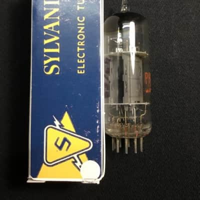SYLVANIA (Philco) 12BH7A [] Getter AUDIO Amp VACUUM TUBE USA Tested 9.5929-D image 2