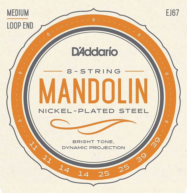 D'Addario EJ67 Nickel Mandolin Strings image 1