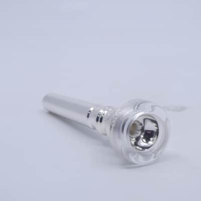 ACB MV1.5C Trumpet Mouthpiece with a Clear Acrylic Rim - Silver/Acrylic image 4