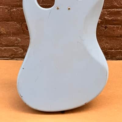Electromatic Bass Neck on Unbranded P Bass Style Single Bridge Pickup image 14