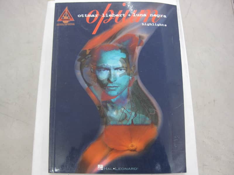 Ottmar Liebert Luna Negra Opium Sheet Music Song Book Songbook Guitar Tab Tablature image 1