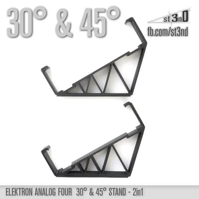 DUAL STAND for ELEKTRON Analog Four MK1 / Analog Rytm MK1 -  30° and 45° image 5