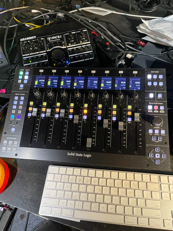 Solid State Logic SSL UF8 DAW Controller 2021 - Present - Black image 1