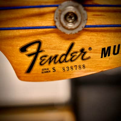 Fender Musicmaster Bass White Refinish 1978 image 14