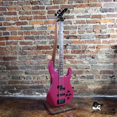 Kramer Spector Forum III Bass w/ OHSC (1980s, Magenta Metallic) image 2