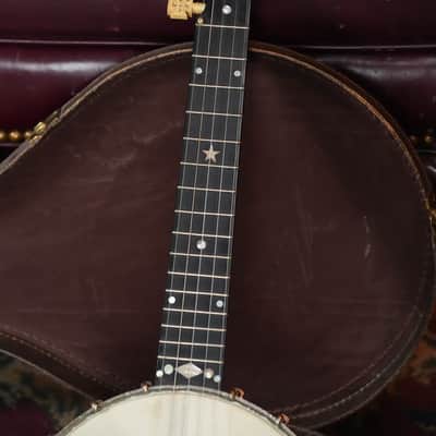 (Used) Vintage c. 1889 S.S. Stewart 5-String Open-Back Pony/A-Scale Banjo #5643 image 3
