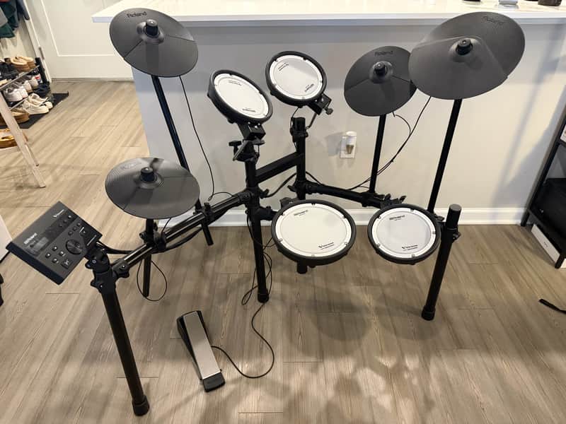 TD-07DMK V-Drum Kit + Cymbal image 1