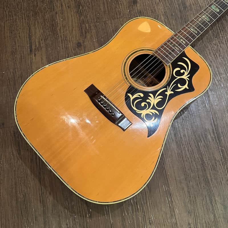 Kiso Suzuki W-250 Japan Acoustic Guitar | Reverb