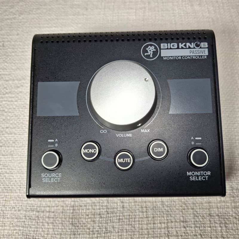 2017 – Present Mackie Big Knob Passive Monitor Controller Black