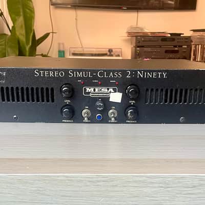 Mesa Boogie Stereo Simul-Class 2:Ninety 2-Channel 90-Watt Power Amplifier 1992 - 2013 - Black image 2