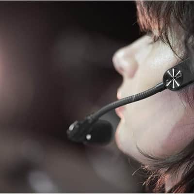 Shure SM35-XLR Wired Cardioid Condenser Headset Microphone with Windscreen image 7
