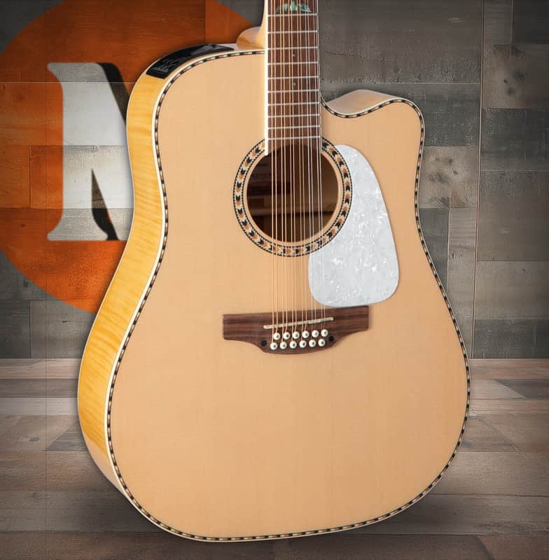 Takamine GD74CE-12U - Gloss Natural w/ Gig Bag (TAKGD74CE12UNAT) image 1
