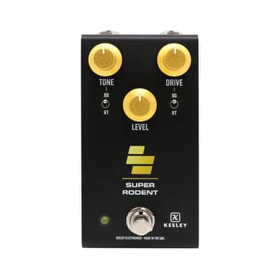 Keeley Super Rodent Overdrive and Distortion Pedal (Open Box)