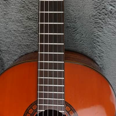 Kasuga G-314 Classical Acoustic Guitar Made in Japan w/ Hard Case image 7