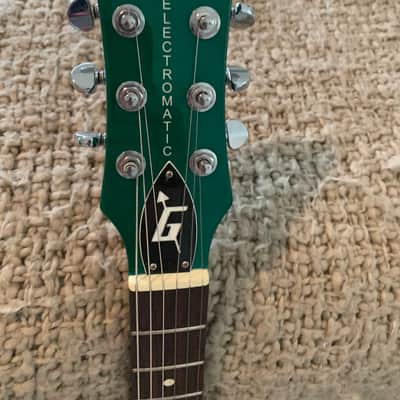 BRAND  new never played 2007 - 2008 Gretsch G5135 Electromatic G. Love Signature Corvette Phili-Green with Competition Stripe 2020 - image 20