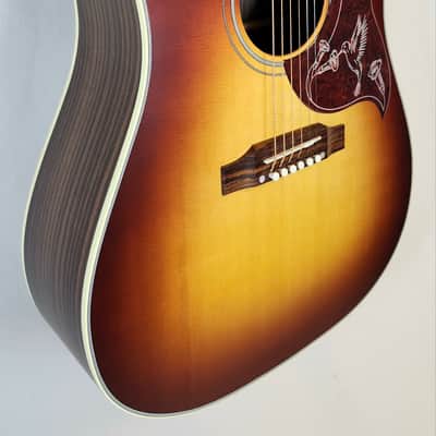 Mint Gibson Hummingbird Studio Rosewood Acoustic Electric Guitar, Satin Rosewood Burst, W/Case 2025 image 7