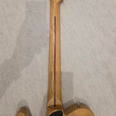 Fender American Acoustasonic Telecaster Exotic Koa 11/2019 - Natural image 12