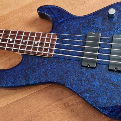 G&L L5500 1995 - Blue Swirl image 16