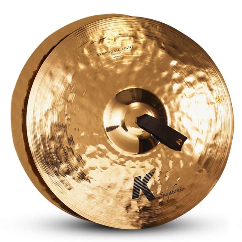 Zildjian 18" K Symphonic Traditional Series Light Concert Cymbal image 1