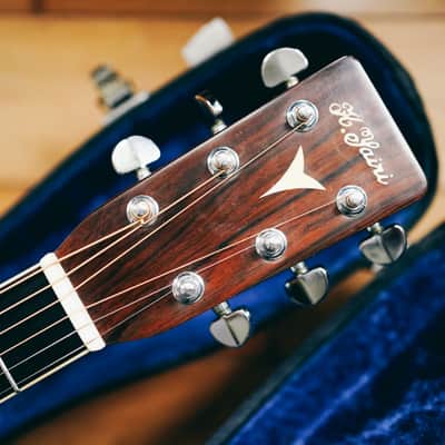 1981 K.Yairi YW-500P – Handcrafted in Japan | Solid Top | D-45 Style | Original Hard Case image 10