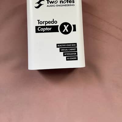 Two Notes Torpedo Captor X 16ohm Stereo Reactive Load Box / Attenuator 2020 - White image 2