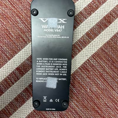 Vox V847 Wah 1994 - 2006 - Black / Chrome image 2