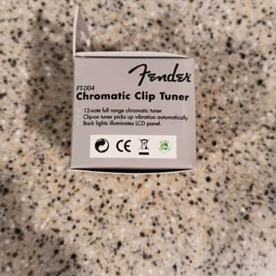 Fender FT-004 Clip-On Chromatic Tuner 2010s - Black image 4