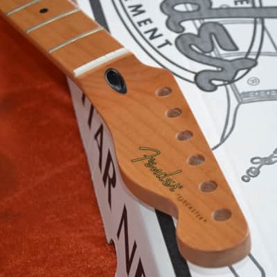Fender Roasted Maple 22-Fret Telecaster Neck - Made in Mexico! image 4