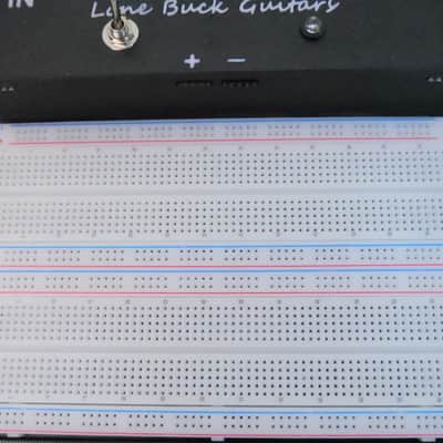 Pedal Builder Large Prototype Breadboard With Integrated Jacks, True Bypass, Power Supply and Components for Amplifier Circuit DIY Guitar Builders image 5
