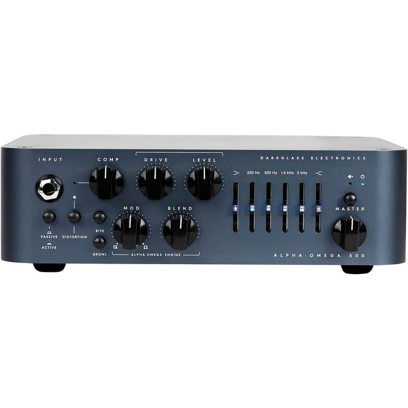 Darkglass Alpha-Omega 500 – 500-Watts Bass Amplifier Head image 1