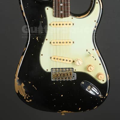 Fender Custom Shop Masterbuilt Jason Smith Stratocaster Landau 68 Relic 2020 - Black (COD 2257UG) image 2