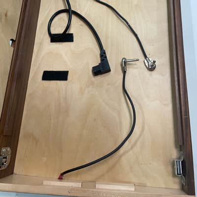Oak/Mahogany Custom Wood Pedalboard image 6