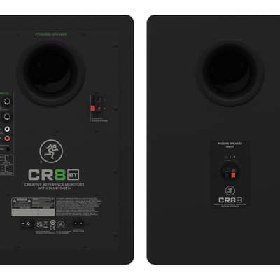 Mackie CR8BT 8" Powered Studio Monitors Speakers w/ Tone Control/Bluetooth image 4