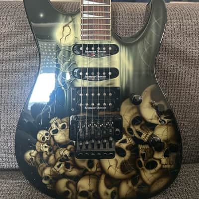 Jackson Pro Series DK2 2005 - "Pile O' Skulls" - Made in Japan image 1