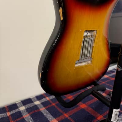 Fender Stratocaster with Rosewood Fretboard 1966 - 1971 - Sunburst image 4