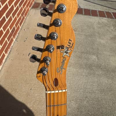 Squier Bullet S-3T 1983 - 1984 - Brown Sunburst image 3