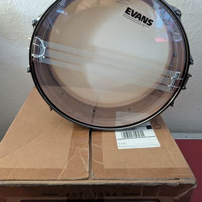 Noble & Cooley Solid Shell Classic Walnut Snare Drum 14x3 7/8 Natural Oil image 3